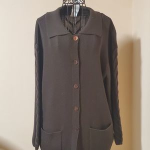 Mondi vintage button down sweater size 8